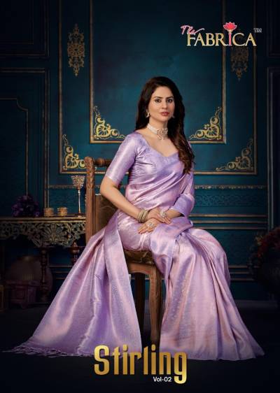 STIRLING VOL 2 BY TFH FABRICA SOFT JACQUARD SAREES WHOLESALERS IN SURAT